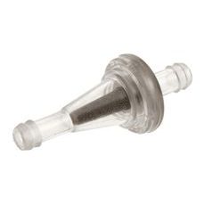 PALIVOVÝ FILTER S KOVOVÚ VLOŽKOU, Q-TECH (PRE VNÚTORNÝ PRIEMER HADICA 5-6 MM)