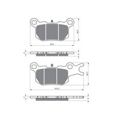 BRZDOVÉ OBLOŽENIE GOLDFREN 377 K5