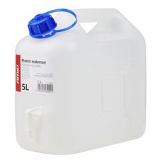 PLASTOVÝ KANYSTR NA PITNOU VODU VRÁTANE KOHOUTKU - OBJEM 5 L