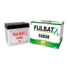 BATÉRIA 12 V, 53030, 30AH, 300A, PRAVÁ, KONVENČNÉ 186X130X171, FULBAT (VR. BALENIE ELEKTROLYTU)