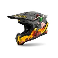 PRILBA TWIST 3 ADVENTURE, AIROH (LESKLÁ) 2025