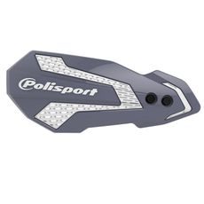CHRÁNIČ PÁČIEK POLISPORT MX FLOW WITH MOUNTING SYSTEM NARDO GREY/WHITE