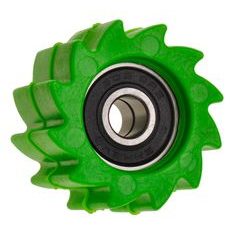 KLADKA REŤAZE KAWASAKI, RTECH (ZELENÁ, VNÚTORNÝ PRIEMER 8 MM, VONKAJŠÍ PRIEMER 38 MM, ŠÍRKA 23 MM)