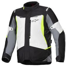 BUNDA ST-1 WATERPROOF, ALPINESTARS (SVETLE ŠEDÁ/ČERNÁ/ŽLUTÁ FLUO) 2025