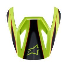 KŠILT PRO PŘILBY S-M3 FRAY, ALPINESTARS (ČERVENÁ/ŽLUTÁ FLUO/ČERNÁ)