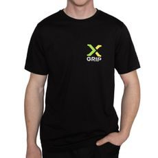 X-GRIP TRIČKO S LOGOM – ČIERNA