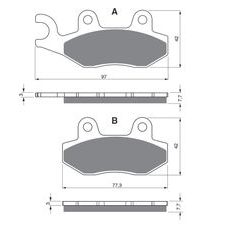 BRZDOVÉ OBLOŽENIE GOLDFREN 002 S33 STREET