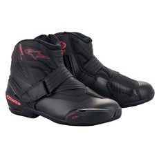 TOPÁNKY STELLA SMX-1 R 2022, ALPINESTARS, DÁMSKE (ČERNÁ/RŮŽOVÁ)