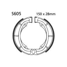 BRZDOVÉ ČEĽUSTE -SADA EBC S605 VRÁTANE PRUŽÍN