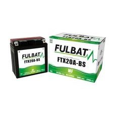 BATÉRIA 12 V, YTX20A-BS, 18AH, 230A, BEZÚDRŽBOVÁ MF AGM 150X87X161 FULBAT (VR. BALENIE ELEKTROLYTU)