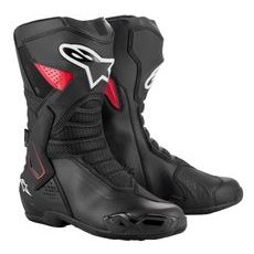ALPINESTARS SMX-6 3 DRYSTAR – MOTOCYKLOVÉ TOPÁNKY NA CESTNÚ JAZDU (ČIERNA/ČERVENÁ) 2025