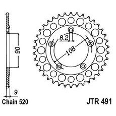 REŤAZOVÁ ROZETA JT JTR 491-38 38 ZUBOV,520