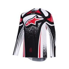 ALPINESTARS TECHSTAR NOMUR – MOTOKROSOVÝ DRES NA MX A ENDURO (ČIERNA/BIELA/ČERVENÁ) 2026