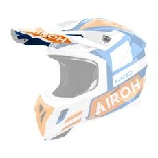 KŠILT PRO PŘILBU AVIATOR ACE 2, AIROH (SAKE - ORANŽOVÝ LESKLÝ)