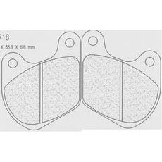 BRZDOVÉ OBLOŽENIE CL BRAKES 2718 A3+