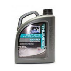 MOTOROVÝ OLEJ BEL-RAY THUMPER RACING SYNTHETIC ESTER BLEND 4T 10W-40 4 L