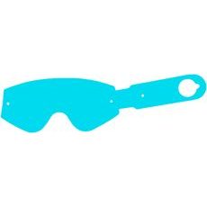 STRHÁVACOU SĽUDY PLEXI PRE OKULIARE HZ, Q-TECH (50 VRSTIEV V BALENIE, ČÍRE)