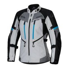 ALPINESTARS STELLA BOGOTA PRE DRYSTAR – DÁMSKA BUNDA NA MOTORKU (SIVÁ/ČIERNA/MODRÁ) 2025