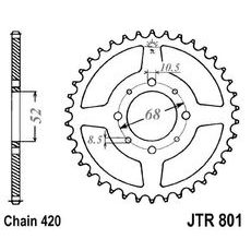 REŤAZOVÁ ROZETA JT JTR 801-50 50 ZUBOV,420