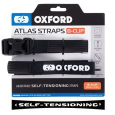 ZAVAZADLOVÉ POPRUHY ATLAS B-CLIP, OXFORD (ČIERNA, 26MM X 2M)