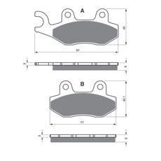 BRZDOVÉ OBLOŽENIE GOLDFREN 334 AD