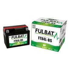 BATÉRIA 12 V, YTX4L-BS, 3AH, 50A, BEZÚDRŽBOVÁ MF AGM 114X71X86, FULBAT (VR. BALENIE ELEKTROLYTU)
