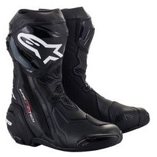 BOTY SUPERTECH R VENTED 2022, ALPINESTARS (ČERNÁ, PERFOROVANÁ OBŠÍVKA)