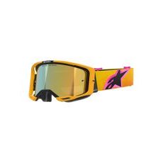 ALPINESTARS VISION 8 CORP – MOTOKROSOVÉ OKULIARE NA MX A ENDURO (ORANŽOVÁ/ŽLTÁ/RUŽOVÁ, ZRKADLOVÉ ZLATÉ PLEXI) 2026