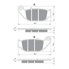 BRZDOVÉ OBLOŽENIE GOLDFREN 311 S3