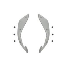 BOČNÍ KRYTKY SE ŠROUBY PRO PŘILBU AVIATOR 3, AIROH (ŠEDÉ)