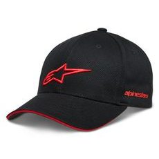 ŠILTOVKA ROSTRUM HAT, ALPINESTARS (ČERNÁ/ČERVENÁ)
