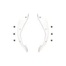 BOČNÍ KRYTKY SE ŠROUBY PRO PŘILBU AVIATOR 3, AIROH (BÍLÉ)