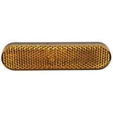 ODRAZKA OBDĹŽNIKOVÁ, Q-TECH (ORANŽOVÁ, SA ZAJIŠŤOVACÍM ČAPOM, 95 X 23 MM)