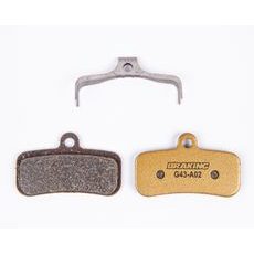 BRZDOVÉ DOŠTIČKY PRE SYSTÉMY SHIMANO, BRAKING (ZMES CARBO METALIC) 2 KS V BALENÍ
