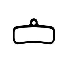 BRZDOVÉ DOŠTIČKY PRE SYSTÉMY SHIMANO SAINT, ZEE A TRP SLATE T4, FULL STOP (SINTEROVANÁ ZMES) SADA 2 KS