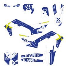 SÚPRAVA POLEPOV MOTOCYKLA X-GRIP – SHERCO SE-R 125 (2017 - 2023) A ĎALŠIE MODELY