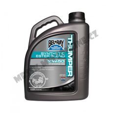 MOTOROVÝ OLEJ BEL-RAY THUMPER RACING SYNTHETIC ESTER BLEND 4T 15W-50 4 L