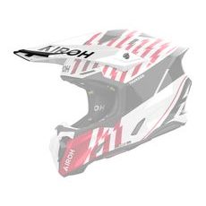 KŠILT PRO PŘILBU TWIST 3, AIROH (THUNDER - ČERVENÝ LESKLÝ)