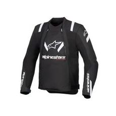 ALPINESTARS T-STUNT AIR – MOTOCYKLOVÁ BUNDA NA CESTNÚ JAZDU (ČIERNA/BIELA) 2025
