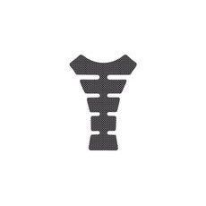 PROTEKTOR NÁDRŽE GÉL SPINE, OXFORD (CARBON)