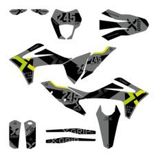 SÚPRAVA POLEPOV MOTOCYKLA X-GRIP – GASGAS EC 250 (2021 - 2023) A ĎALŠIE MODELY