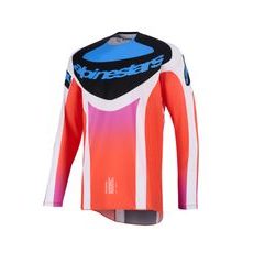 ALPINESTARS TECHSTAR KNIF – MOTOKROSOVÝ DRES NA MX A ENDURO (SVETLE SIVÁ/ORANŽOVÁ FLUO/ČIERNA) 2026