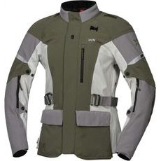WOMEN'S LAMINATED JACKET IXS VENTURE-STX 1.0 X2-011605 LIGHT GREY-OLIVE DXS