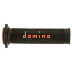 GRIPY A010 (ROAD) DĹŽKA 120 + 125 MM, DOMINO (ČIERNO-ORANŽOVÉ)