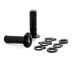 AWORKX RUKOVÄTE LOCK-GRIPS (GRIPY), ČIERNE – KTM EXC 150 / 250 TBI '24–'25, EXC 150 TPI '20–'23; HUSQVARNA FC 250 / 450 '14–'26, FC 350 '14–'25; GASGAS EC 125 '25, EC 250 '21–'25; HONDA CR 250 '00–'07, CRF-R 150 '00–'26; YAMAHA WR-F 250 / 450 '04–'26, YZ