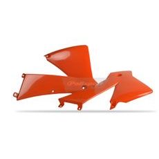 SPOJLER CHLADIČA POLISPORT (PÁR) ORANŽOVÁ KTM