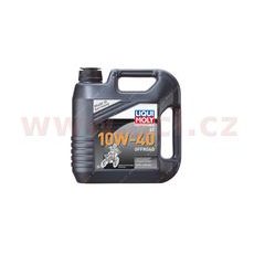 LIQUI MOLY MOTORBIKE 4T 10W40 OFFROAD, PLNĚ SYNTETICKÝ MOTOROVÝ OLEJ 4 L
