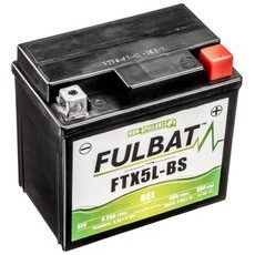 BATÉRIA 12 V, FTX5L-BS / FTZ6S GÉL, 12V, 4AH, 80A, BEZÚDRŽBOVÁ GÉL TECHNOLÓGIE 113X70X105 FULBAT (AKTIVOVANÁ VO VÝROBE)