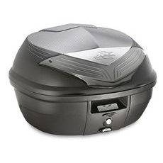 MONOLOCK TOPCASE, KAPPA (35L, ČIERNY NELAKOVANÝ + DYMOVÁ ODRAZKA)