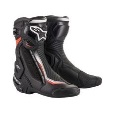 TOPÁNKY SMX PLUS 2 2022, ALPINESTARS (ČERNÁ/BÍLÁ/ ČERVENÁ FLUO)